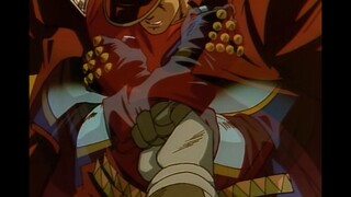 JOJO 老版 OVA，白金之星与世界对拳，承太郎VS迪奥