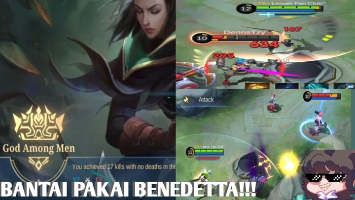 Lanjut part 2 pake Benedetta waokwkaka