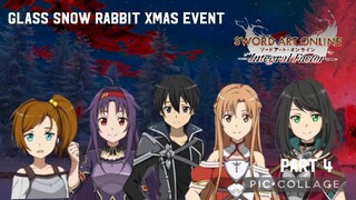 Sword Art Online Integral Factor: Glass Snow Rabbit Xmas Event Part 4