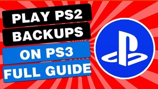 Play PS2 Games On PS3 Jailbreak CFW Over USB FTP Or Disc