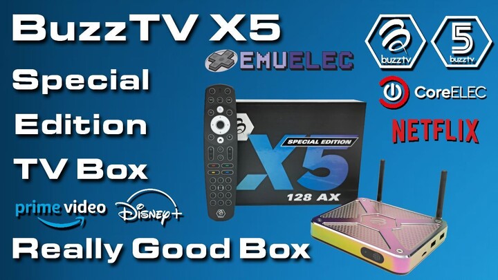 BuzzTV X5 128 AX Remarkable Android TV Box Indeed