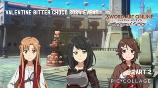 Sword Art Online Integral Factor: Valentine Bitter Choco 2024 Event Part 2