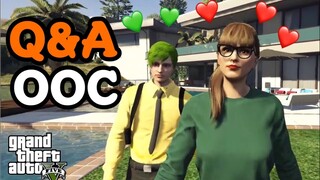 Q&A GAMIT ANG TOTOONG BOSES sa GTA 5 | Billionaire City RP