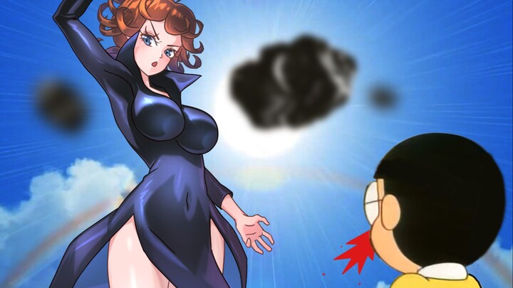 Nobita: Tornado Shizuka! ? hit me! hit me!