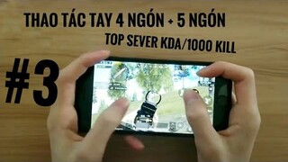 Pubg Mobile Thao Tác Tay 4 Ngón , 5 Ngón