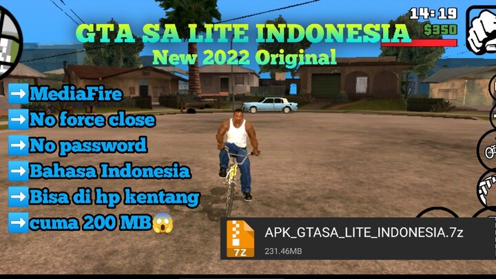 cara pasang GTA sa lite di android cuma 200mb