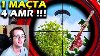 1 MAÇTA 4 AMR BULURSAM NOLUR ! PUBG MOBILE