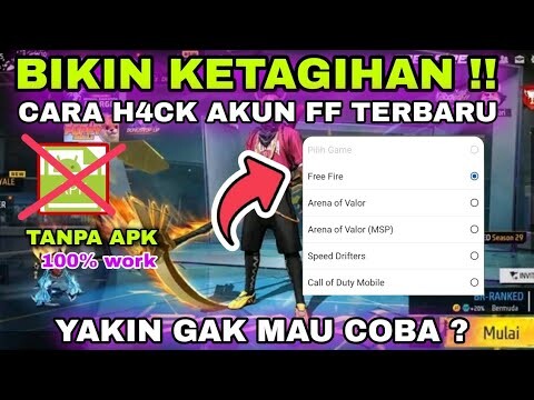 BIKIN KETAGIHAN !! CARA H4CK AKUN FF TERBARU TANPA APK | CUMA SALIN ID TERCEPAT 2022