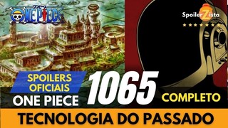 ONE PIECE 1065   SPOILERS COMPLETOS - TECONLOGIA DO PASSADO