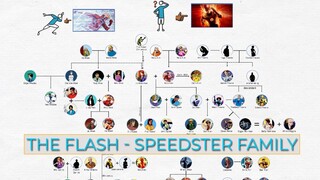 DC Universe: The Flash - Speedster Family Tree