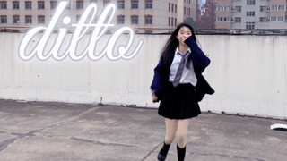 【猫爪】NewJeans - Ditto 天台翻跳 ｜今天是青春疼痛女高！