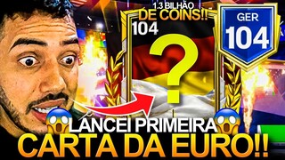 GANHEI 1.3 BILHÃO DE COINS! 🤑 PRIMEIRA CARTA 99 DA EUROCOPA CHEGOU NO TIME DE 8 BI 😱🔥 - FC MOBILE 24