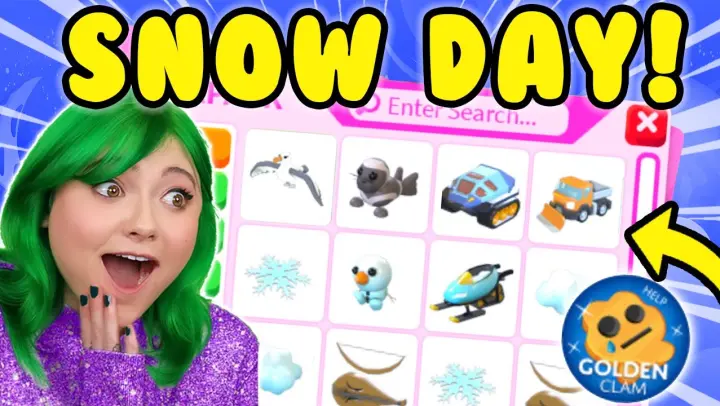 Exploring the NEW Snow Weather Update! ❄️ *NEW Legendary Pets + Vehicles!* (Adopt Me Roblox)