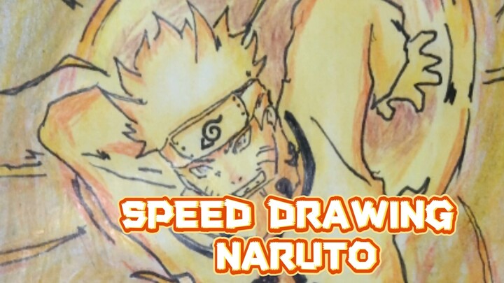 DRAWING NARUTO MODE BIJU🔥🔥🔥🔥🔥