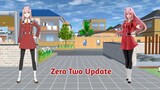 How to make Zero Two in sakura school simulator(tutorial)