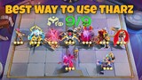Latest Way To Use Tharz skill 3 - New Update