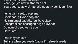 I'm ready for love