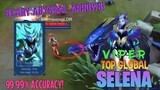 Scary Abyssal Arrows! | Top Global Selena by V I P E R | Mobile Legends