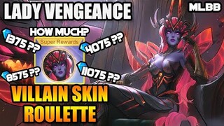 HOW MUCH IS SELENA'S VILLAIN SKIN - LADY VENGEANCE? - SUPER VILLAIN EVENT- MLBB WHAT’S NEW? VOL. 114