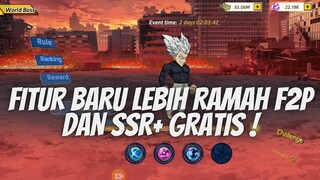 UPDATE LEBIH RAMAH F2P DAN SSR+ GRATIS - OPM ONE HIT ONE KILL