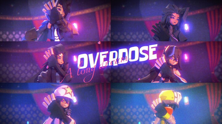 【OVERDOSE】The Royal Family of Thunder King Star Dances in the Concave and Convex World mmd