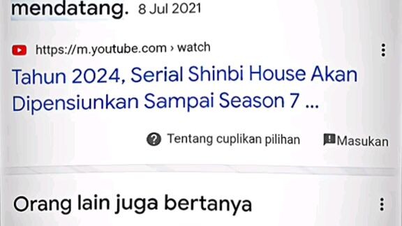 pecinta kartun shinbi house pasti sedih, salah satu nya watashi#shinbihouse