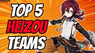 ทำลายทุกอย่างด้วยทีม Heizou ที่ดีที่สุด 5 อันดับแรกเหล่านี้ Genshin Impact 2.8
