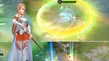 AOV linkage Sword Art Online Asuna skin preview: The modeling effects are great! The skills have cha