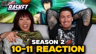 SEIRIN VS HANAMIYA | Kuroko No Basket Season 2 Ep 10-11 Reaction