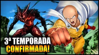 CONFIRMADO! 3ª Temporada de ONE PUNCH MAN foi ANUNCIADA!