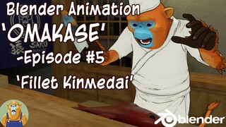 Blender 个人原创动画系列“OMAKASE”第五集