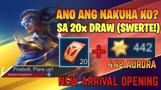 ANO ANG NAKUHA KO SA 20x DRAW (Bruno Skin Event) + 442 Crystal Opening (LUCKY) | Scam Or Not?