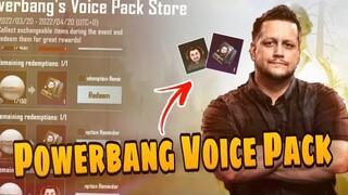 Get Free Powerbang Voice Pack & Popularity in PUBG MOBILE #powerbang #shorts