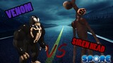Venom vs Siren Head | Horror Monster Battles [S2E7] | SPORE