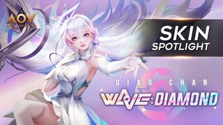 Diao Chan WaVe Diamond Skin Spotlight - Garena AOV (Arena of Valor)