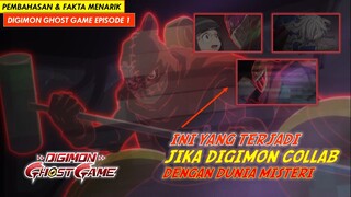 KEMUNCULAN PRIA BERMULUT TERJAHIT - Pembahasan Dan Fakta Menarik Digimon Ghost Game Episode 01