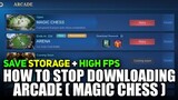 How to Delete Magic Chess ( Arcade Mode ) in Mobile Legends - SAVE STORAGE | FIX LAG MLBB