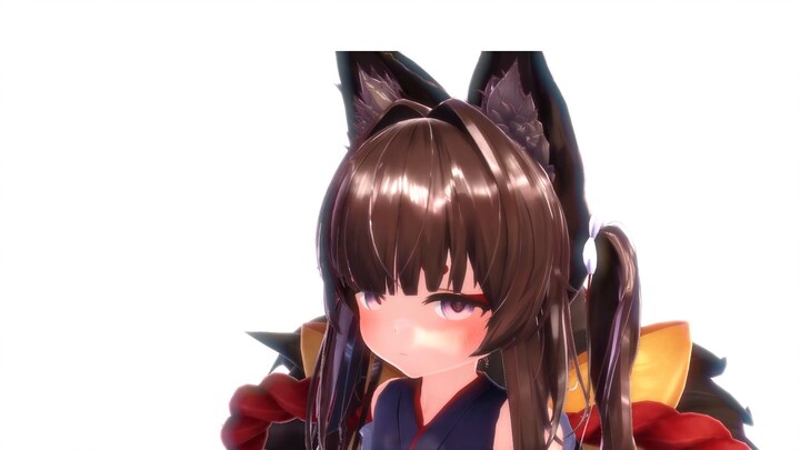 [Live2D-MMD] Mmmmm! Commander, come and help Xiao Tiancheng with ear cleaning~ [Attached desktop pet