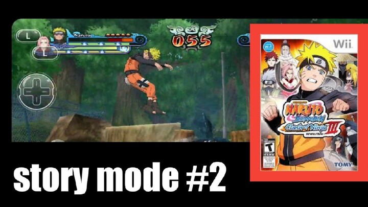 story mode naruto clash of ninja #2