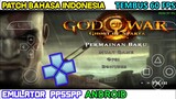 God of War Ghost of Sparta patch Indonesia di ppsspp Android 60 FPS