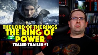 REACTION! The Lord of The Rings: The Rings of Power Teaser Trailer #1 - Prime Video Series 2022