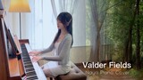 "Valder Fields" trên piano