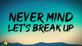 LANY - never mind let's break up (Lyrics)