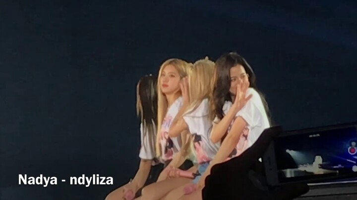 BLACKPINK - STAY WITH ME @ BLACKPINK JAKARTA CONCERT DAY 1 FANCAM HQ SUPER DEKAT!!!!