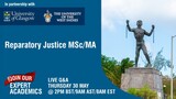 Reparatory Justice MSc/MA Live Q&A
