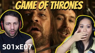 Game of Thrones REACTION [Season 1 Episode 7]