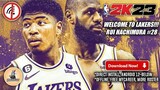 2K23 Updated Roster Android Offline | No F1VM | HD Graphics | Rui Hachimura Lakers Highlights