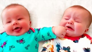 Try Not to Laugh: Funniest Baby's Twin Videos || Just Laugh