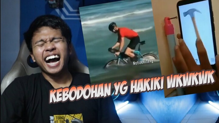 REAKSI VIDEO LUCU BANGET - REACTION VIDEO LUCU INDONESIA