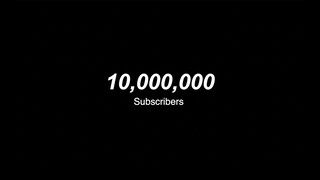 10 Juta Subscribers 🖤👏🏻✨